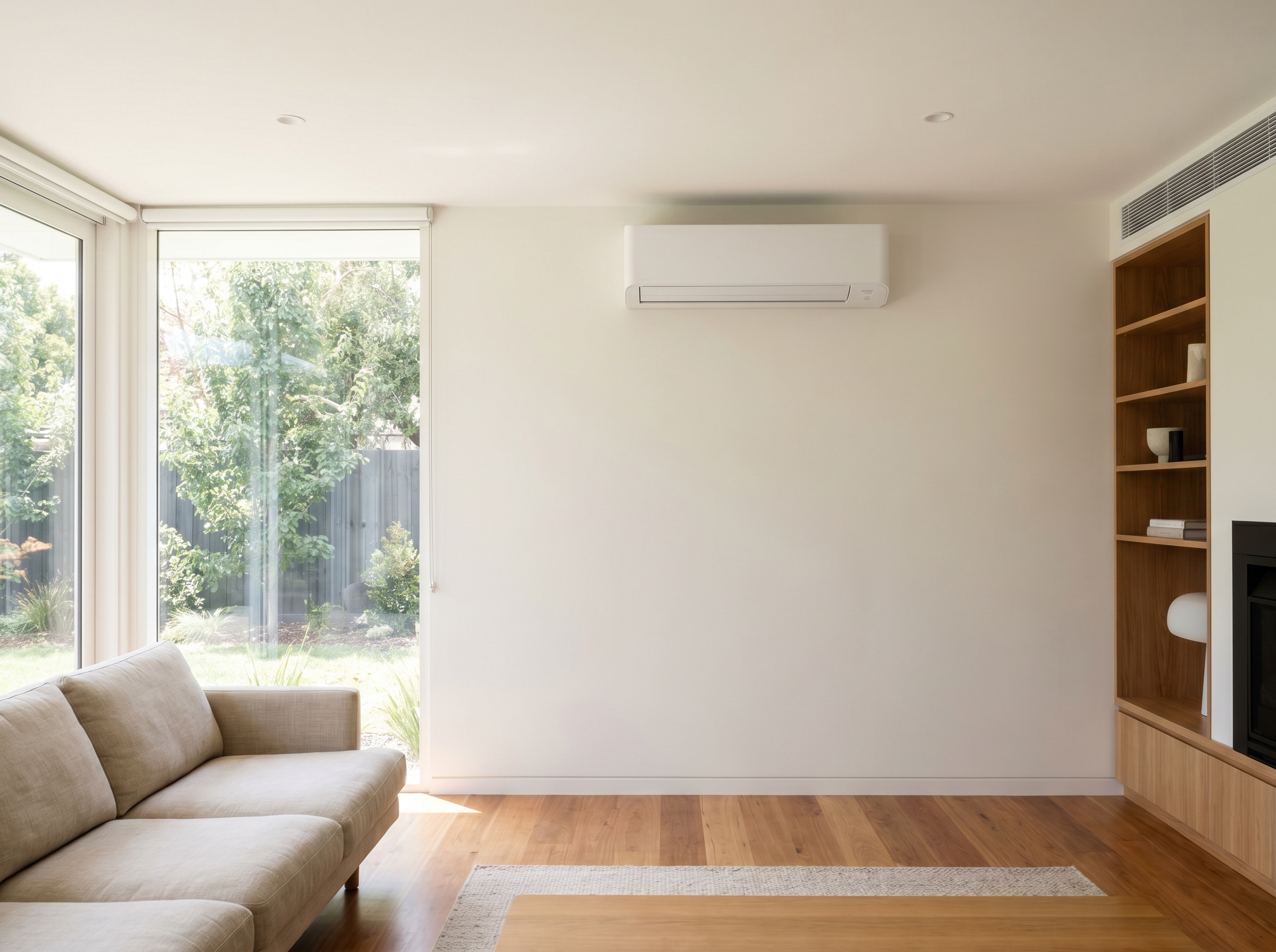 Air conditioning — Three split systems, one visit