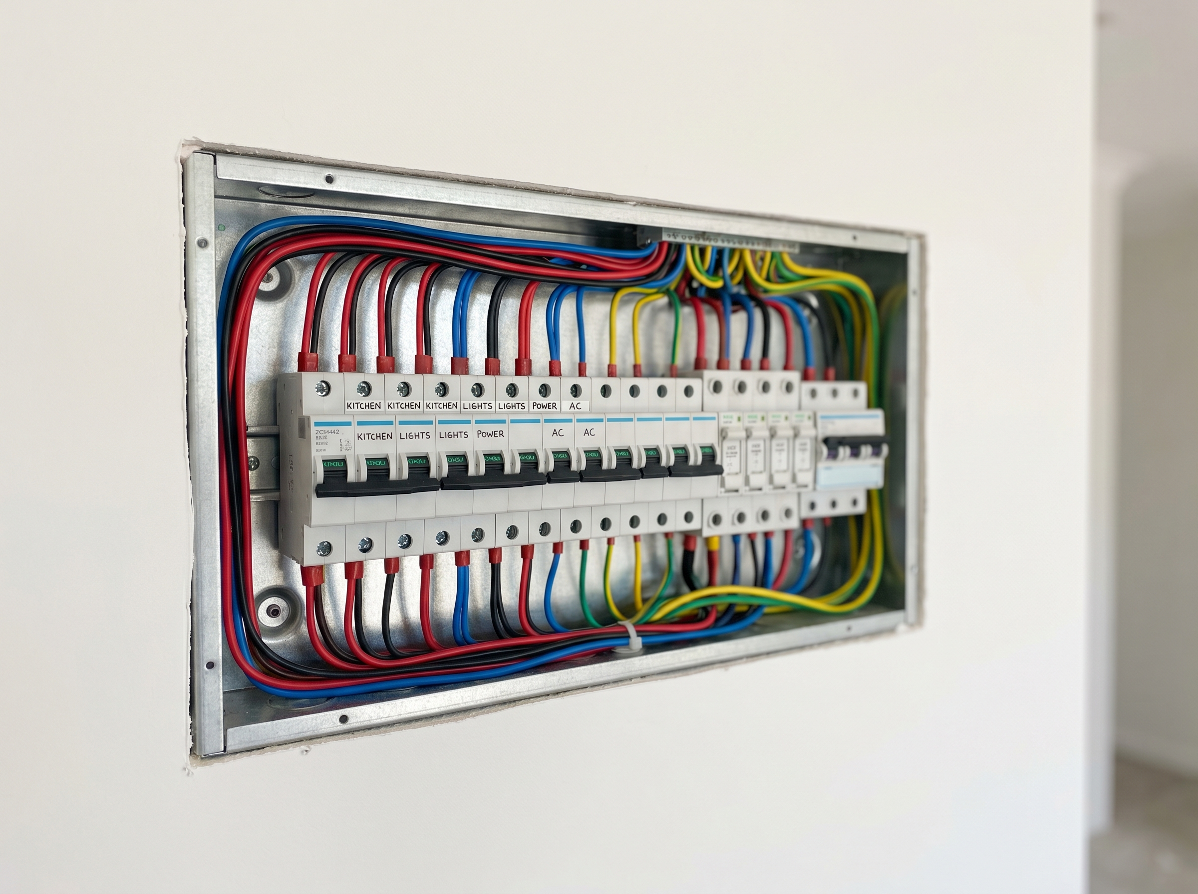 Switchboards — Board upgraded for the load